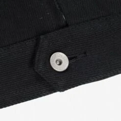 21oz Denim Rider's Jacket - Superblack Non-Fade -Denim Clothing-Iron Heart International ih 9527j 8