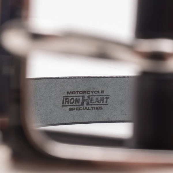 Heavy Duty "Tochigi" Leather Belt With Nickel Plated Garrison Buckle - Black 7 Heavy Duty "Tochigi" Leather Belt With Nickel Plated Garrison Buckle - Black - Image 5