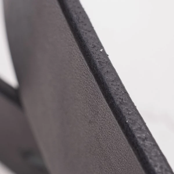 Heavy Duty "Tochigi" Leather Belt With Nickel Plated Garrison Buckle - Black 9 Heavy Duty "Tochigi" Leather Belt With Nickel Plated Garrison Buckle - Black - Image 7