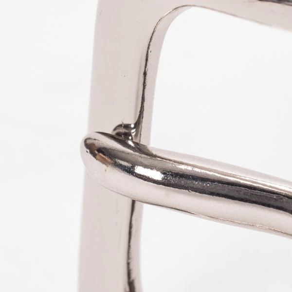 Heavy Duty "Tochigi" Leather Belt With Nickel Plated Garrison Buckle - Brown 4 Heavy Duty "Tochigi" Leather Belt With Nickel Plated Garrison Buckle - Brown - Image 2