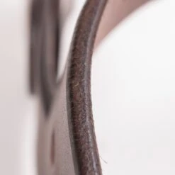 Heavy Duty "Tochigi" Leather Belt With Nickel Plated Garrison Buckle - Brown 15 Heavy Duty "Tochigi" Leather Belt With Nickel Plated Garrison Buckle - Brown -Denim Clothing-Iron Heart International ihb 08 brn 5