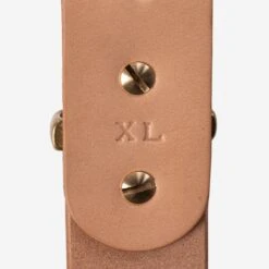 Heavy Duty "Tochigi" Leather Belt - Natural 9 Heavy Duty "Tochigi" Leather Belt - Natural -Denim Clothing-Iron Heart International ihb 10 nat 3