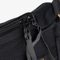 21oz Denim Small Shoulder Bag - Black -Denim Clothing-Iron Heart International ihe 19 blk 2