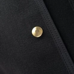 21oz Denim Small Shoulder Bag - Black -Denim Clothing-Iron Heart International ihe 19 blk 5