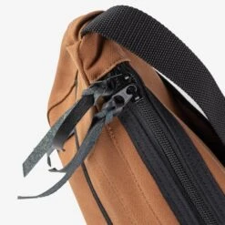 17oz Duck Small Shoulder Bag - Brown 12 17oz Duck Small Shoulder Bag - Brown -Denim Clothing-Iron Heart International ihe 19 brn 2