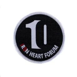Iron Heart 10 Year Forum Anniversary Patch -Denim Clothing-Iron Heart International ihf patch 2