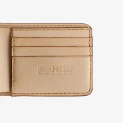 Small Shell Cordovan Wallet - Oxblood -Denim Clothing-Iron Heart International ihg 01 oxb 2