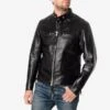 Japanese Horsehide Rider’s Jacket - Black (Tea-Core Dyed)
