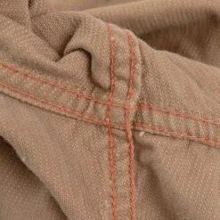 Corduroy Modified Type III Jacket - Khaki -Denim Clothing-Iron Heart International ihj 69 kha 13