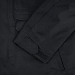 Sateen M65 Field Jacket - Black -Denim Clothing-Iron Heart International ihm 27 blk 14