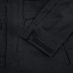 Sateen M65 Field Jacket - Black -Denim Clothing-Iron Heart International ihm 27 blk 15