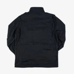 Sateen M65 Field Jacket - Black -Denim Clothing-Iron Heart International ihm 27 blk 3