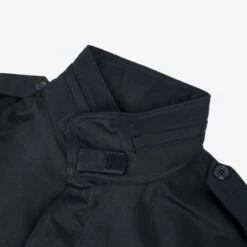 Sateen M65 Field Jacket - Black -Denim Clothing-Iron Heart International ihm 27 blk 5