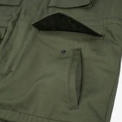 Sateen M65 Field Jacket - Olive -Denim Clothing-Iron Heart International ihm 27 olv 11