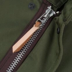 Sateen M65 Field Jacket - Olive -Denim Clothing-Iron Heart International ihm 27 olv 12