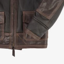 Iron Heart X Simmons Bilt Flight Jacket -Denim Clothing-Iron Heart International ihsb anj4 7