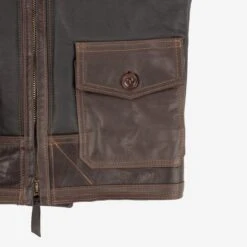 Iron Heart X Simmons Bilt Flight Jacket -Denim Clothing-Iron Heart International ihsb anj4 8