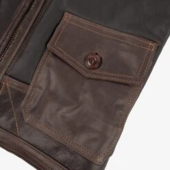 Iron Heart X Simmons Bilt Flight Jacket -Denim Clothing-Iron Heart International ihsb anj4 9