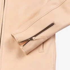 Iron Heart X Simmons Bilt Horsehide Jacket - The Bareback - Natural -Denim Clothing-Iron Heart International ihsb bb nat 7