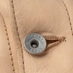 Iron Heart X Simmons Bilt Horsehide Type III Jacket - The Extractor - Natural -Denim Clothing-Iron Heart International ihsb ext nat 10