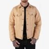 Iron Heart X Simmons Bilt Horsehide Type III Jacket - The Extractor - Natural -Denim Clothing-Iron Heart International ihsb ext nat