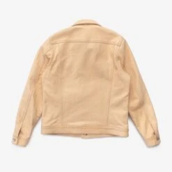 Iron Heart X Simmons Bilt Horsehide Type III Jacket - The Extractor - Natural -Denim Clothing-Iron Heart International ihsb ext nat 3