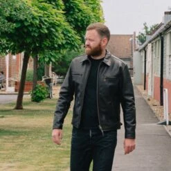 Iron Heart X Simmons Bilt Blattwerk Work Jacket - Brown -Denim Clothing-Iron Heart International ihsb wj 3