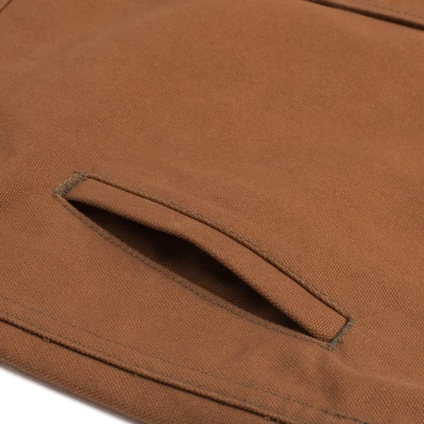 17oz Duck CPO Work Shirt - "The UnTucked" - Brown 9 17oz Duck CPO Work Shirt - "The UnTucked" - Brown - Image 7