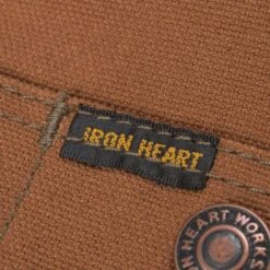 17oz Duck CPO Work Shirt - "The UnTucked" - Brown 19 17oz Duck CPO Work Shirt - "The UnTucked" - Brown -Denim Clothing-Iron Heart International ihsh 189 brn 7