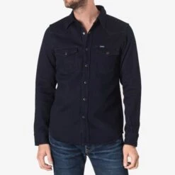 Kersey Western Shirt - Indigo