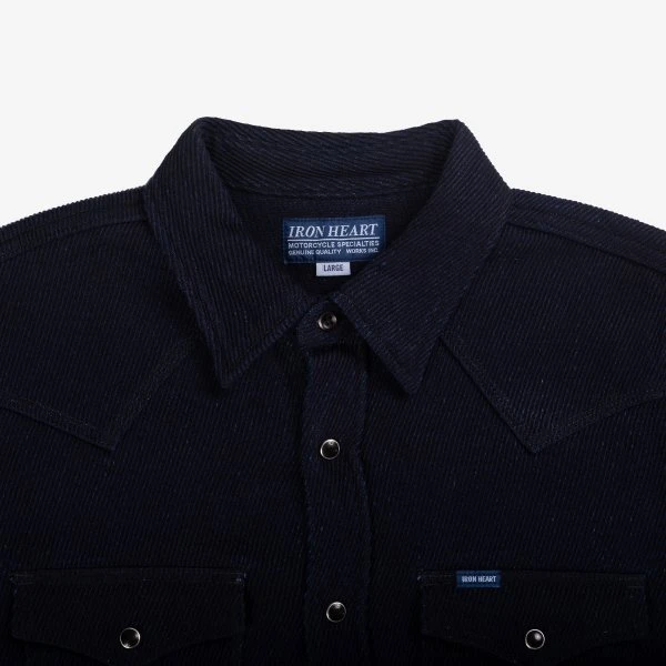Kersey Western Shirt - Indigo 7 Kersey Western Shirt - Indigo - Image 5