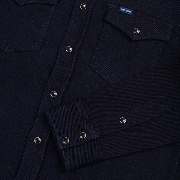 Kersey Western Shirt - Indigo 8 Kersey Western Shirt - Indigo - Image 6