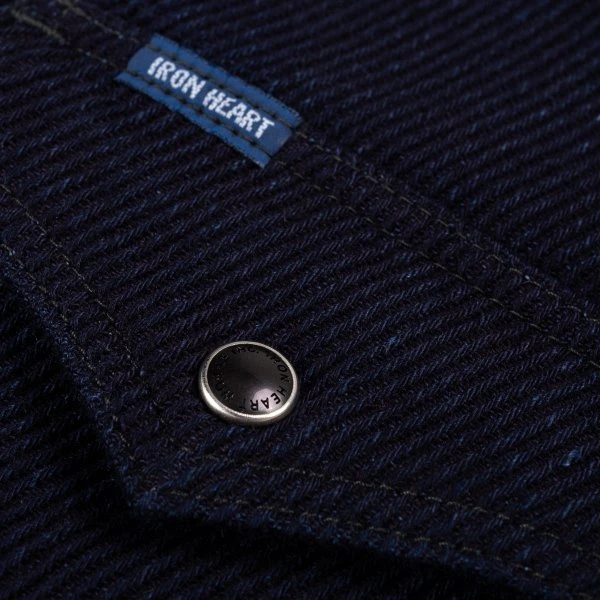 Kersey Western Shirt - Indigo 9 Kersey Western Shirt - Indigo - Image 7