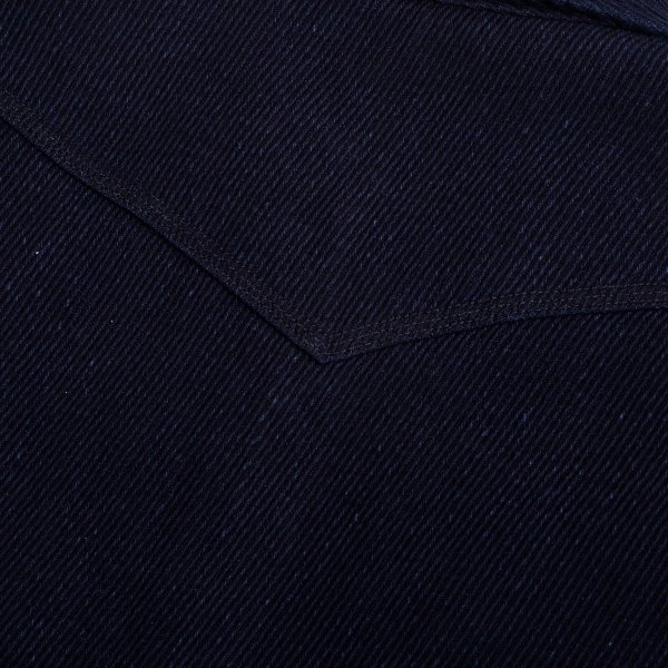 Kersey Western Shirt - Indigo 10 Kersey Western Shirt - Indigo - Image 8