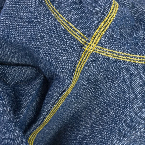 10oz Selvedge Chambray Work Shirt - Blue 13 10oz Selvedge Chambray Work Shirt - Blue - Image 11