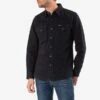 12oz Selvedge Denim Western Shirt "The Johnny Cash III" - Black