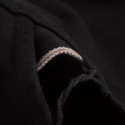 12oz Selvedge Denim Western Shirt "The Johnny Cash III" - Black -Denim Clothing-Iron Heart International ihsh 218 blk 8