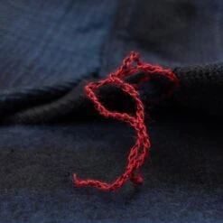 Ultra Heavy Flannel Ombré Check Work Shirt - Navy/Black -Denim Clothing-Iron Heart International ihsh 265 nav 7