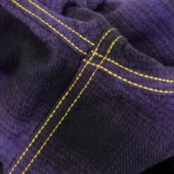 Ultra Heavy Flannel Ombré Check Work Shirt - Purple/Black -Denim Clothing-Iron Heart International ihsh 265 pur 13