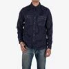 12oz Wabash Work Shirt - Indigo -Denim Clothing-Iron Heart International ihsh 266 ind