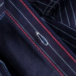 12oz Wabash Work Shirt - Indigo 31 12oz Wabash Work Shirt - Indigo -Denim Clothing-Iron Heart International ihsh 266 ind 13