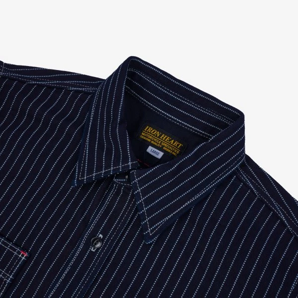 12oz Wabash Work Shirt - Indigo 18 12oz Wabash Work Shirt - Indigo - Image 16