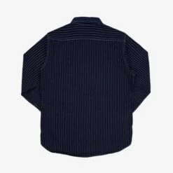 12oz Wabash Work Shirt - Indigo 22 12oz Wabash Work Shirt - Indigo -Denim Clothing-Iron Heart International ihsh 266 ind 4