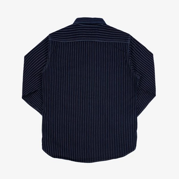 12oz Wabash Work Shirt - Indigo 7 12oz Wabash Work Shirt - Indigo - Image 5