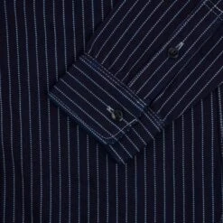 12oz Wabash Work Shirt - Indigo 26 12oz Wabash Work Shirt - Indigo -Denim Clothing-Iron Heart International ihsh 266 ind 8