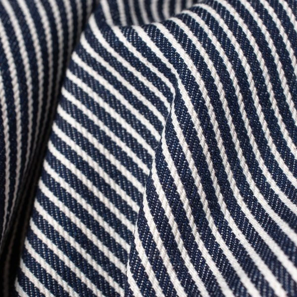 12oz Hickory Stripe Work Shirt - Indigo 14 12oz Hickory Stripe Work Shirt - Indigo - Image 12