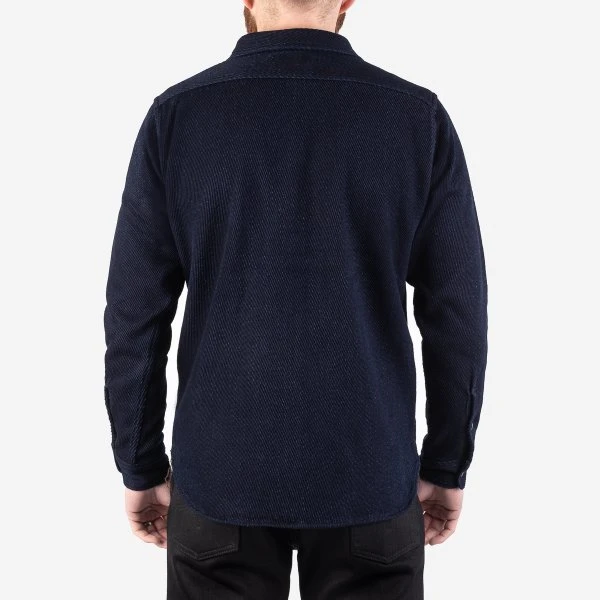14oz Kersey Work Shirt - Indigo 4 14oz Kersey Work Shirt - Indigo - Image 2