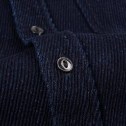 14oz Kersey Work Shirt - Indigo 30 14oz Kersey Work Shirt - Indigo -Denim Clothing-Iron Heart International ihsh 288 IND 11
