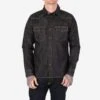 12oz Selvedge Denim Western Shirt - Black