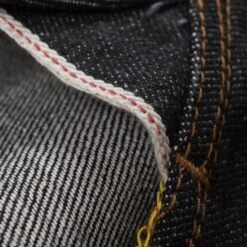 12oz Selvedge Denim Western Shirt - Black -Denim Clothing-Iron Heart International ihsh 33 blk 9